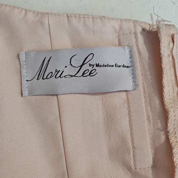 NWT Mori Lee Blush Pink Lace & Tulle Sweetheart Party Dress - Picture 6 of 9